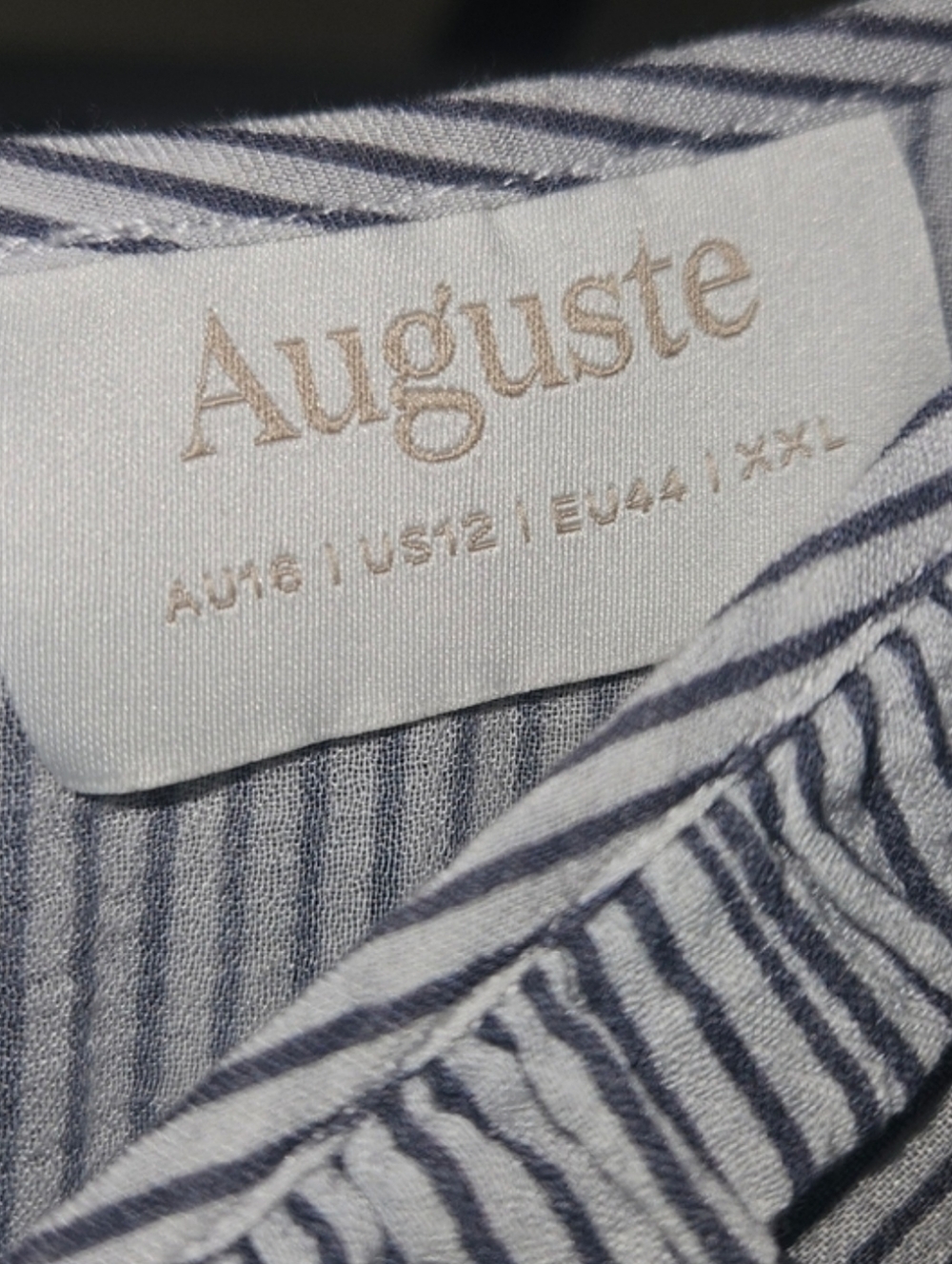 Auguste the Label Vista Helena Mini Dress or Tunic Blouse Boho Coquette - Picture 6 of 6